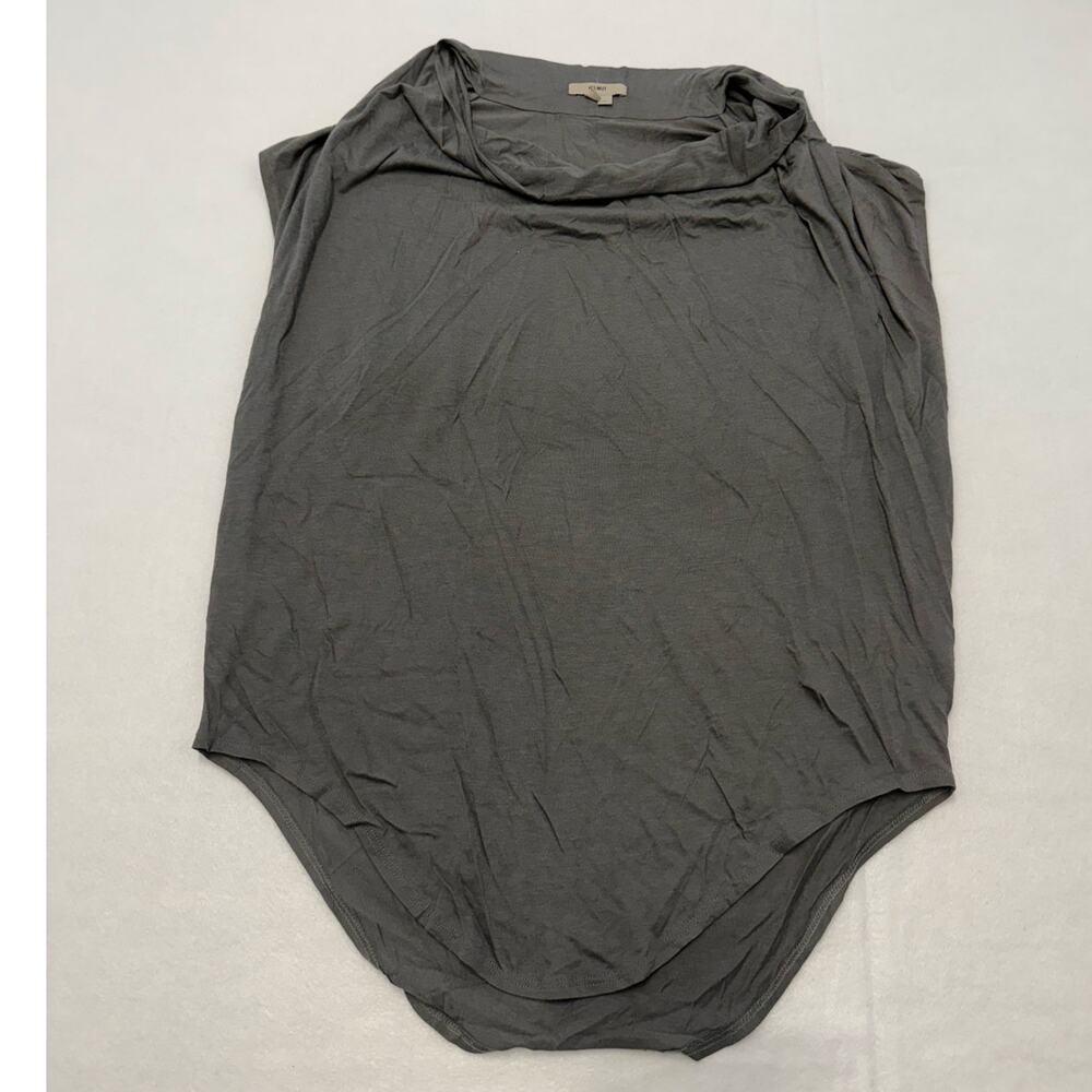 Helmut Lang Gray Drop Neck Shirt Women's Size M